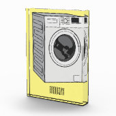 Bloc Photo Illustration de la machine à laver (Droite)