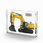 Bloc Photo Illustration de la pelle Crawler (Droite)