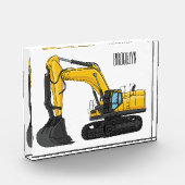 Bloc Photo Illustration de la pelle Crawler (Gauche)