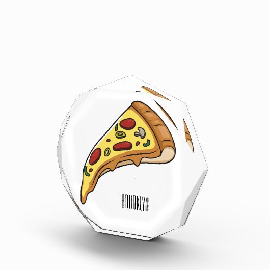 Bloc Photo Illustration de la pizza (Droite)