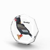 Bloc Photo Illustration de l'aigle bateleur (Droite)