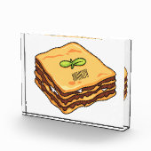 Bloc Photo Illustration de Lasagna (Droite)