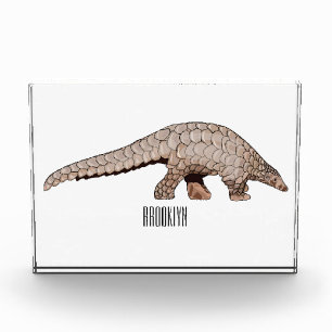 Bloc Photo Illustration de Pangolin