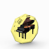 Bloc Photo Illustration de piano (Gauche)