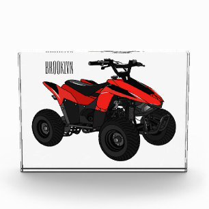 Bloc Photo Illustration de Quad bike atv