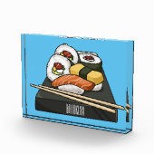 Bloc Photo Illustration de sushi (Droite)
