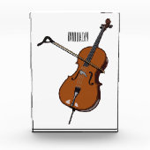Bloc Photo Illustration de violoncelle (Devant)