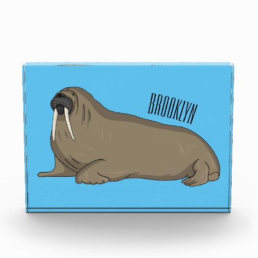 Bloc Photo Illustration de Walrus (Devant)