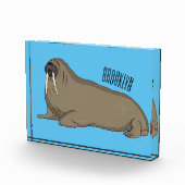 Bloc Photo Illustration de Walrus (Droite)
