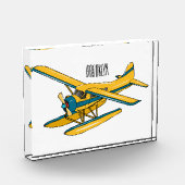 Bloc Photo Illustration d'hydravion (Gauche)