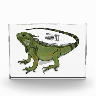 Bloc Photo Illustration d'Iguana