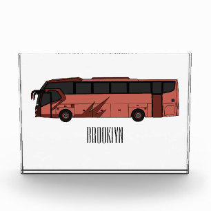 Bloc Photo Illustration du bus