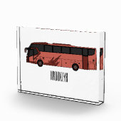 Bloc Photo Illustration du bus (Droite)