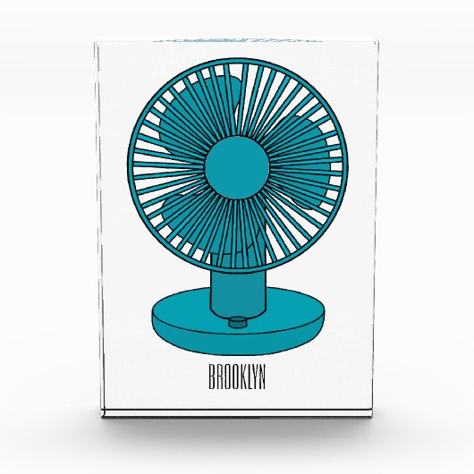 Bloc Photo Illustration du ventilateur (Devant)
