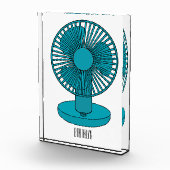 Bloc Photo Illustration du ventilateur (Droite)