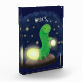 Bloc Photo Illustration du ver vert mou (Gauche)