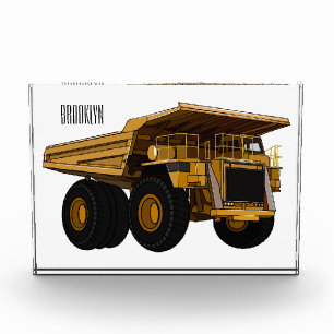 Bloc Photo Illustration d'un camion à grande échelle