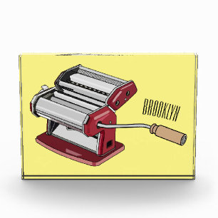 Bloc Photo Illustration d'un fabricant de pâtes alimentaires