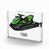 Bloc Photo Illustration Jet ski (Droite)
