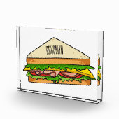 Bloc Photo Illustration Sandwich (Droite)