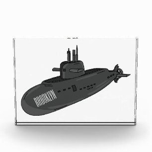 Bloc Photo Illustration sous-marine