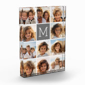 Bloc Photo Image Instagram Collage Personnalisé Monogramme Ch (Gauche)