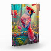 Bloc Photo Imaginaire Birds Homme Cardinal (Gauche)