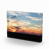 Bloc Photo Impressionniste Cleveland Sunset (Droite)