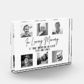 Bloc Photo In Love Memory Custom 6 Photo Mariage Memorial (Gauche)