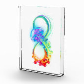 Bloc Photo Infinity avec Rainbow Jellyfish (Droite)