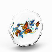 Bloc Photo Infinity of Monarch Butterflies (Gauche)