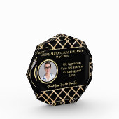 Bloc Photo Infirmière Merci Appréciation Or Personnaliser (Gauche)