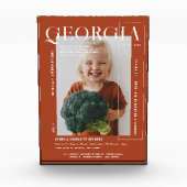 Bloc Photo Instantané minimal moderne | N'importe quelle anné (Devant)