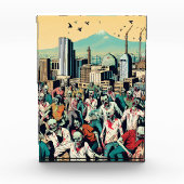 Bloc Photo Isfahan with zombies - Persian (iran) design (Devant)