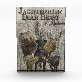 Bloc Photo Jagdterrier, Chère Bête c. (Devant)