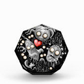 Bloc Photo J'aime les monstres parce que les gens aiment les (Devant)