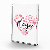 Bloc Photo J'aime Maya (Droite)