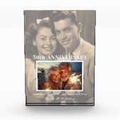 Bloc Photo Jalon Anniversaire | Photo de couple (Devant)