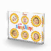 Bloc Photo Jalons de bébé Petit soleil (Droite)