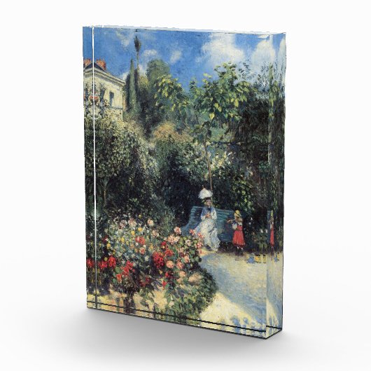 Bloc Photo Jardin Pontoise Camille Pissarro (Droite)