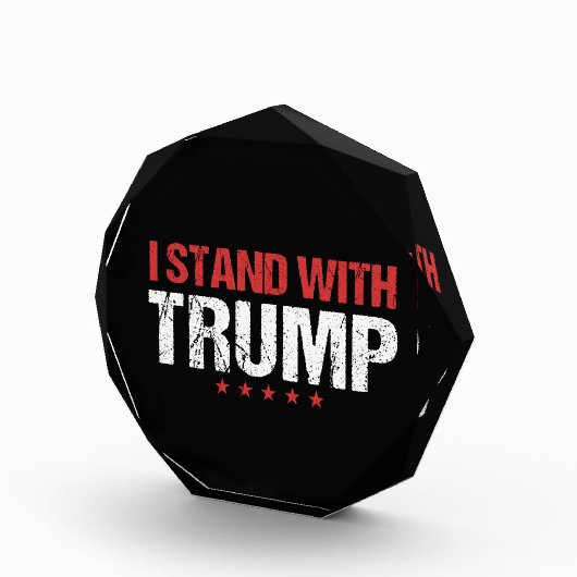 Bloc Photo Je suis avec Trump. (Droite)