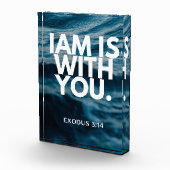 Bloc Photo Je Suis Avec Vous Écriture Bible Verse Photo Bloc (Droite)