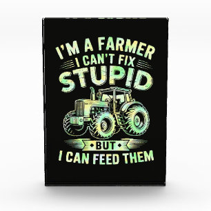 Bloc Photo Je suis un agriculteur je ne peux pas réparer bête
