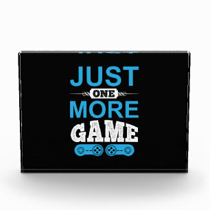 Bloc Photo Jeu cadeau de Gamer juste un jeu de plus
