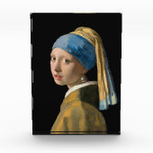 Bloc Photo Johannes Vermeer - Fille avec une oreille perle (Devant)