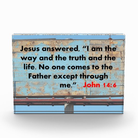 Bloc Photo John 14:6 (Devant)