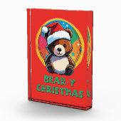 Bloc Photo Jolie adorable Kawaii Chibi Ours de Noël (Droite)