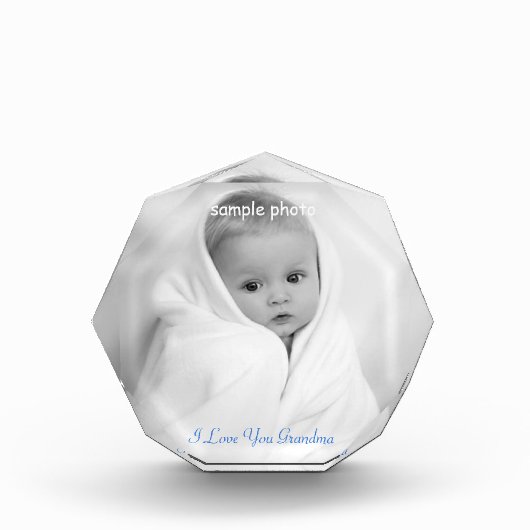 Bloc Photo Jolie photo personnalisée (Devant)