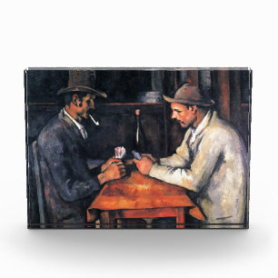 Bloc Photo Joueurs de cartes Paul Cezanne Peinture Art