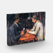 Bloc Photo Joueurs de cartes Paul Cezanne Peinture Art (Gauche)